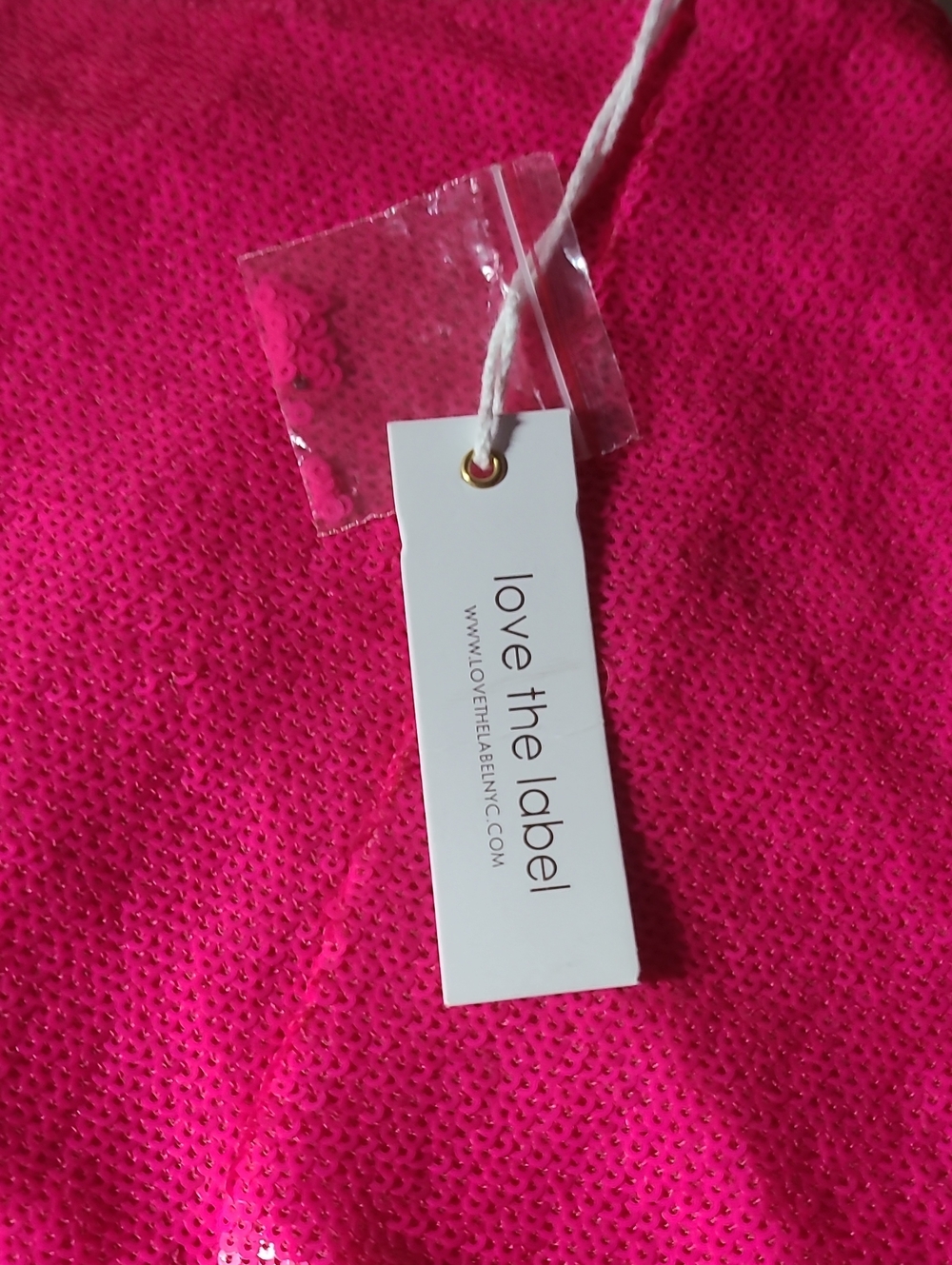 Lovel The Label Hot Pink Sequin Skirt